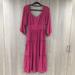 J. Crew Dresses | Gorgeous Violet Polka Dotted Dress For Woman | Color: Pink | Size: 6