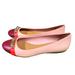 Coach Shoes | Coach | Merilyn Flat | Blush/Black Cherry | Size 7.5 M | Color: Cream/Pink | Size: 7.5