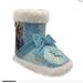 Disney Shoes | Disney Frozen Slippers Size 7/8 | Color: Blue/White | Size: 7/8