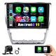CAMECHO Android 11 Car Stereo for VW Skoda Octavia 2007-2014 with Wireless Apple Carplay Android Auto 10.1" Touch Screen Car Radio with GPS Sat Nav WiFi Bluetooth FM RDS Head Unit with Backup Camera
