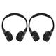 Headphones For Car Dvd Dodge Caravan Headphones 2 Channel Cordless Infrared Stereo Audio Headphone Earphone For Car Headrest Dvd