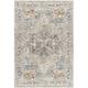 Brown/Gray 87 x 32 x 0.31 in Area Rug - Langley Street® Drinnon Oriental Machine Woven Polyester Area Rug in Gray/Brown Metal | Wayfair