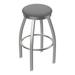 Holland Bar Stool 30 in. Misha Swivel Outdoor Bar Stool with Breeze Sidewalk Seat Stainless Steel