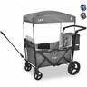 FableKids leo X2Plus Carrello pieghevole con tetto Grigio fossile - Grigio fossile