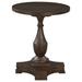 Coaster Furniture Morello Coffee Round End Table with Pedestal Base