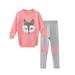 ZMHEGW Toddler Outfits For Girl Children S Cartoon Pattern Leggings Sweatshirt Two-Piece Suit