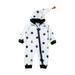 Newborn Baby Infant Hooded Jumpsuit