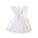 NKOOGH Spring Dresses for Toddler Girls Simple Frock 2022 New Summer Fashion Sleeveless Mesh Princess Dresses Korean Style Little Girls Dresses Sweet Mesh Party Dress Clothes