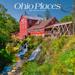 Ohio Places 2024 Wall Calendar 12x12 by Browntrout