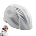AIXING Cycling Helmets Rain Cover Bike Helmets Cover with Reflective Strip Rainproof Windproof Bike Helmets Cover Outdoor Cycling Helmets Cover natural
