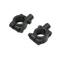 OWSOO Handlebar Mirror Mount Clamp Aluminum Handlebar Rearview Side Mirrors Adapter Holder Clamp Universal for Motorcycle Scooter 2 Pcs 10mm8mm