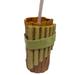 Disney Kitchen | Disney Parks Pandora World Of Avatar Na'vi Flute Souvenir Plastic Sipper Cup | Color: Brown/Green | Size: Os