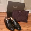 Gucci Shoes | Men's Gucci Betis Glamour Shoes | Color: Black | Size: Gucci 9