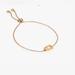Coach Jewelry | Coach Pave Signature C Slider Bracelet | Color: Gold | Size: L 10.25”