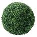 21.7 inch Artificial Plant Topiary Balls for Outdoor Decor Garden Spheres Decorative Faux Boxwood Balls Plants for The Front Door Porch Backyard Patio and Wedding