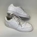 Nike Shoes | Nike Ebernon Low Mens 8 White Aq1775-100 Casual Shoes Sneakers | Color: White | Size: 8