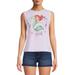 Disney Tops | Disney The Little Mermaid Ariel Juniors Open Back Tank Top - New! | Color: Green/Purple | Size: Various