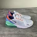 Nike Shoes | Nike Air Max 270 '101' White Green Safety Orange Dx2347-100 Men's Size 13 Shoes | Color: White | Size: 13