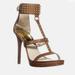 Michael Kors Shoes | Michael Michael Kors Heels | Color: Brown/Gold | Size: 8