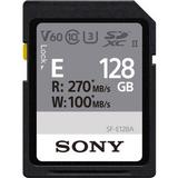 Sony 128GB SF-E Series UHS-II SDXC Memory Card SFE128A