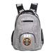 MOJO Gray Denver Nuggets Personalized Premium Laptop Backpack
