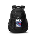 MOJO Black New York Rangers Personalized Premium Laptop Backpack