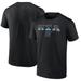 Men's Fanatics Branded Black Miami Marlins Hometown Baseball 305 T-Shirt