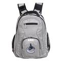 MOJO Gray Vancouver Canucks Personalized Premium Laptop Backpack