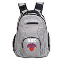 MOJO Gray New York Knicks Personalized Premium Laptop Backpack