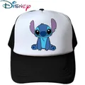 Casquette Disney Stitch pour enfants chapeau de soleil Anime de dessin animé casquette de baseball