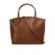 Cluty Handtasche Damen cognac, ONE SIZE