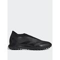 adidas Mens Predator Laceless 20.3 Astro Turf Football Boot - Black, Black, Size 12, Men