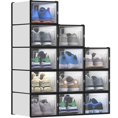Plastic Shoe Storage Box Set