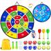 SUPER JOY 26 Double Sided Dart Board for Kids Sports Toy Dart Games Indoor Outdoor Party Family Games Toys Gifts for Kids & Adult