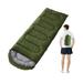 Sleeping Bags for Adults & Kids Backpacking Sleeping Bag for Hiking Cold Weather & Warm Lightweight Camping Gear Green