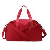 Occkic 16.9 Travel Size Sports Durable Gym Bag Swim Yoga Gym Bag for Women with Dry Wet Separated Function-Red