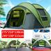 KingShop 2-6 Person Camping Automatic Pop Up Tent Waterproof Outdoor Large Hiking Tent