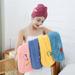Honrane Hair Towel Super Absorbent Soft Coral Fleece Adults Women Cartoon Microfiber Towel for Household
