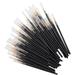 Face Makeup Brushes 100pcs Disposable Eyeliner Brush Eyeliner Brush Applicator Makeup Eye Liner Wands Cosmetic Eye Wands Makeup Tool for Professional and Travel Eye Makeup Brushes