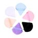 12 Pcs Triangle Powder Puffs Colorful Face Makeup Puff Soft Body Powder Puff Loose Mineral Powder Puff Cosmetic Dry Sponge Puff Beauty Tools