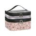 SEMIMAY Makeup Bags Double Layer Travel Cosmetic Cases Make Up Organizer Toiletry Bags Double Layer Cosmetic Bag Makeup Bag Travel Makeup Bag Makeup Bags For Women Cosmetics