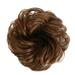 ASEIDFNSA Lace Front Real Hair Wigs for Women Hair Frontal Curly Bun Extension Messy Bun Hair Piece Scrunchie Updo Wrap Hair Extensions