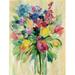 Winston Porter Earthy Colors Bouquet II by Silvia Vassileva - Wrapped Canvas Print Canvas in White | 48 H x 36 W x 1.25 D in | Wayfair