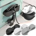 Royallove 3PC Cable Organizer Clip For Home Kitchen Appliances 2PCS Self-Adhesive Cord Wire Storage And Rope Organizer Space-Saving
