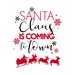 The Holiday Aisle® Santa Claus Is Coming to Town 2 - Wrapped Canvas Print Canvas | 16 H x 12 W x 1.25 D in | Wayfair