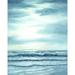 Rosecliff Heights Seascape by Georgia Janisse - Wrapped Canvas Print Canvas in Blue/White | 24 H x 18 W x 1.25 D in | Wayfair