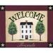 Rosalind Wheeler Welcome Friends by Pam Britton - Wrapped Canvas Print Metal | 24 H x 32 W x 1.25 D in | Wayfair 71F3712865EE4527B2388C44F64A70E0