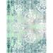 Ophelia & Co. Crackled Elegance in Blues - Wrapped Canvas Painting Metal | 32 H x 24 W x 1.25 D in | Wayfair 1D0AE75F0A414D74B778E5D4E4C7F815