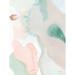 Orren Ellis Sage & Pink Abstract II Crop by Danhui Nai - Wrapped Canvas Print Metal | 32 H x 24 W x 1.25 D in | Wayfair