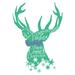 The Holiday Aisle® Reindeer Silhouette - Wrapped Canvas Graphic Art Canvas | 16 H x 12 W x 1.25 D in | Wayfair 824020FA6A724DA887107ED8D973F8E4